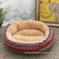 eco-friendly washable multi color luxury dog beds